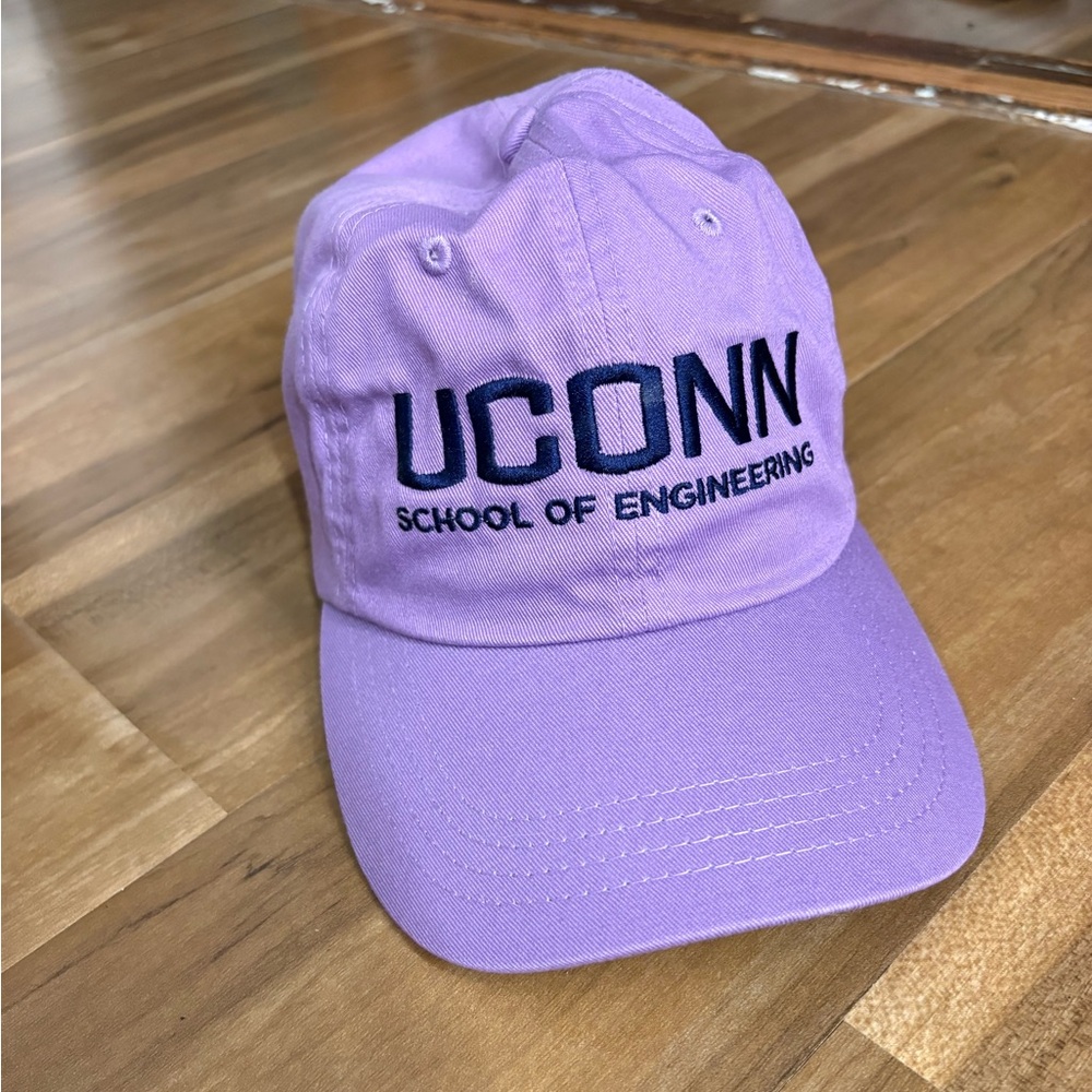 UCONN School of Engineering Lavender Baseball Cap